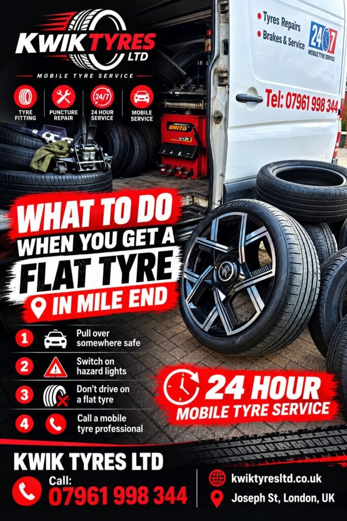 What to Do When You Get a Flat Tyre in Mile End