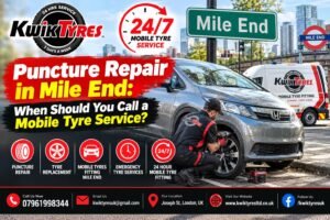 Puncture Repair in Mile End: When Should You Call a Mobile Tyre Service?