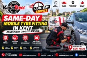 Same-Day Mobile Tyre Fitting in Kent: Convenient On-Site Service