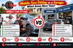 Mobile Tyre Fitting vs a Garage: Which Saves More Time?