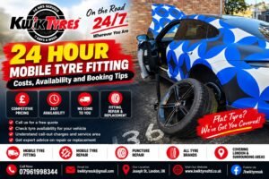 24 Hour Mobile Tyre Fitting: Costs, Availability and Booking Tips