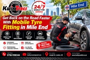 Get Back on the Road Faster With Mobile Tyre Fitting in Mile End